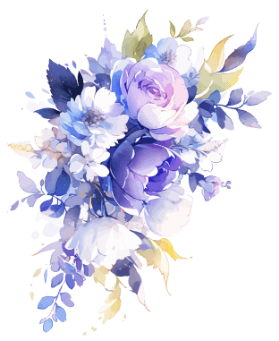 Decoración floral izquierda