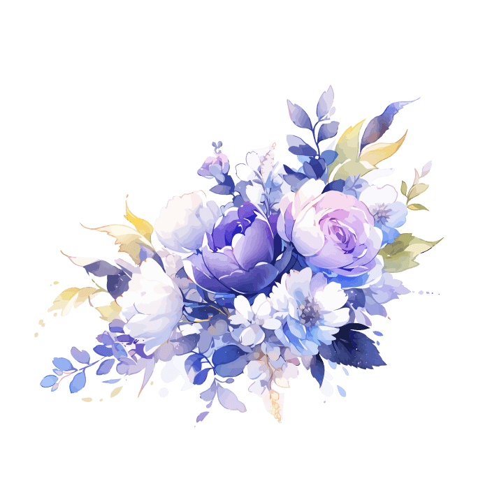 Decoración floral derecha